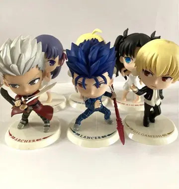 Fate stay night 제일복권 큥캐릭터 피규어 6체 세트