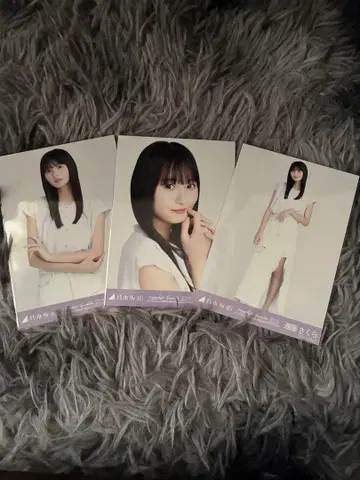 보라색 코디 엔도 사쿠라 3종 컴프