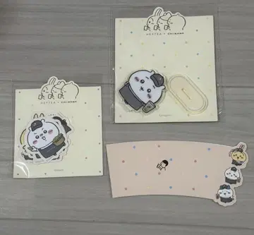 새상품 정품 치이카와 (먼작귀) 중국 한정판 Heytea 콜라보 세트