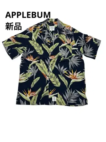새상품 애플바움 APPLEBUM Flower502 아로하 셔츠 L 사이즈