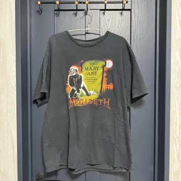 구제 의류 MEGADETH 티셔츠