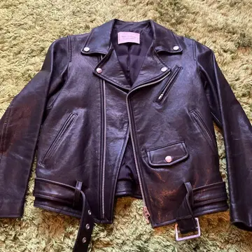 뷰티풀 피플 유나이티드 애로우즈 라이더스 가죽 재킷