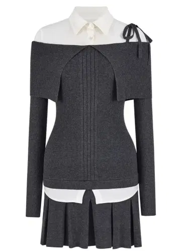 Layered Grace Knit Dress
