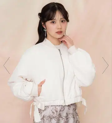 WILLSELECTION 사이드 리본 컴팩트 충전솜 블루종 화이트