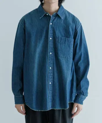 URBAN RESEARCH new basic 7oz 데님 셔츠