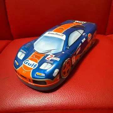 Gulf McLaren F1 펜 케이스 양철, 앤티크, 레어!