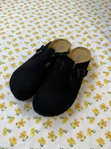 BIRKENSTOCK 버켄스탁 보스턴 블랙 28cm
