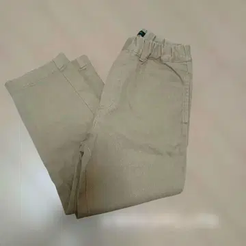 TRAVAIL MANUEL 카츠라기 데크 팬츠 치노 팬츠 베이지