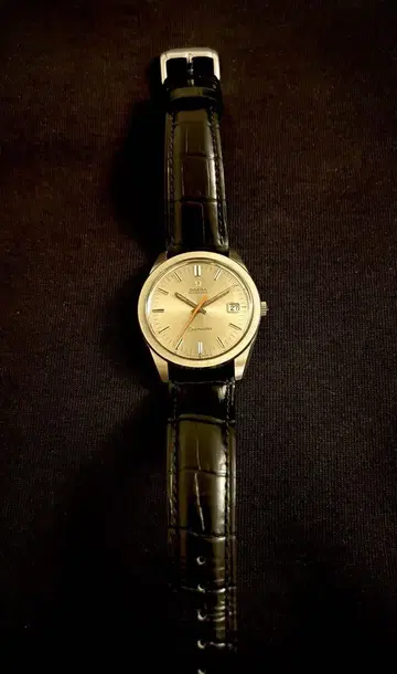 새상품급 OMEGA Seamaster 자동 와인딩 손목시계