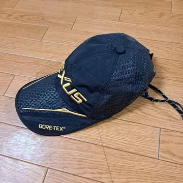 NEXUS GORE-TEX 메쉬 캡 블랙/금 CA-122N