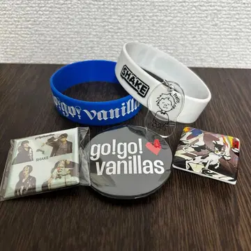 go!go!vanillas 러버 밴드 세트