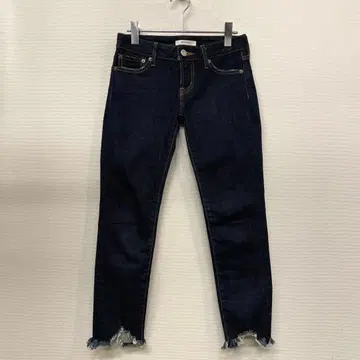 MOUSSY 마우지 데미지 가공 다크 네이비 데님