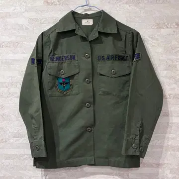 구제 의류 밀리터리 미군 유틸리티 셔츠 US Air Force 여성용