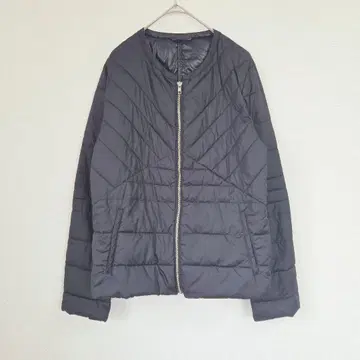 GU 퀼팅 자켓 블랙 심플 경량 아우터 XL 여성용