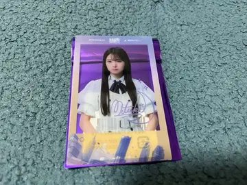 노기자카46 신참자 랜덤 폴라로이드풍 클리어 카드 세토구치 코즈키