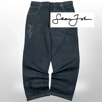 Sean John black denim pants