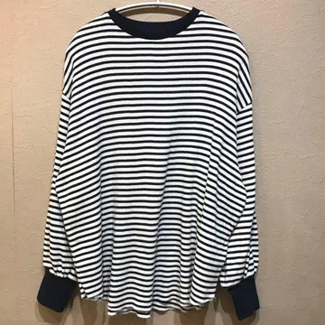 Ungrid 슬리브 볼륨 와플 롱 슬리브 Tee