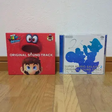 [ 새상품급 ] 슈퍼 마리오 오딧세이 & 갤럭시 2 사운드 트랙 세트!