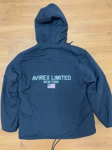 [ 가격 인하 ] AVIREX 나일론 자켓 네이비