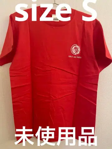 걸즈 앤 판처 안치오 고등학교 T셔츠 size S