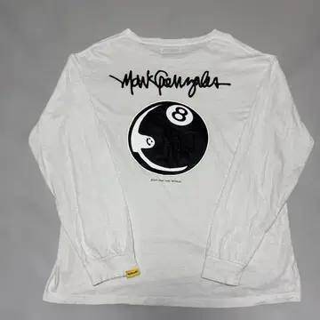 Mark Gonzales 8볼 롱 슬리브 티셔츠 XL