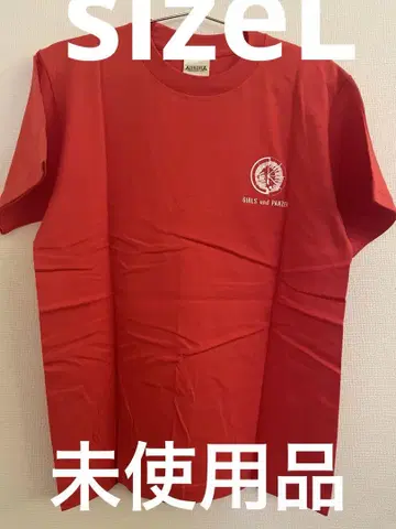 걸즈 & 판처 안치오 고등학교 T셔츠 size L