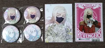 도쿄 리벤저스 산즈 하루치요 Bouquet 중외광업 홀로 캔뱃지 특전