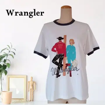 zC27 [ M ] Wrangler 링거넥 티셔츠 숏슬리브