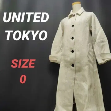 UNITED TOKYO 유나이티드 도쿄 롱 코트 아이보리