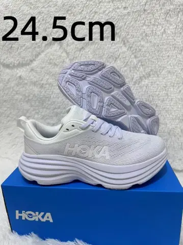 호카 본디 8 통굽 스니커즈 화이트 24.5cm
