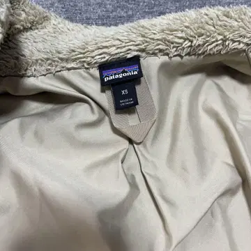 patagonia 플리스 자켓 XS 베이지