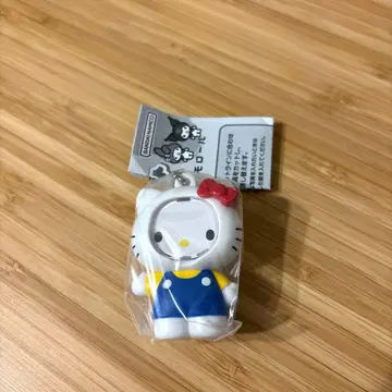 산리오 얼굴 부착 키링 헬로키티