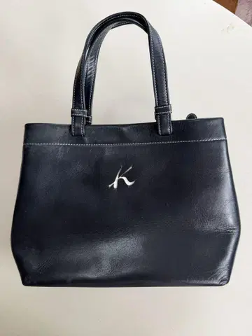 키타무라 핸드백 네이비