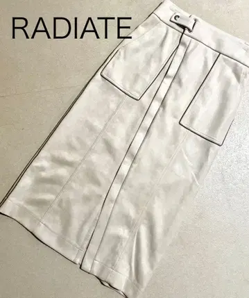 RADIATE 베이지 타이트 스커트