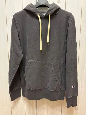 Champion Reverse Weave 후드티 S 그레이