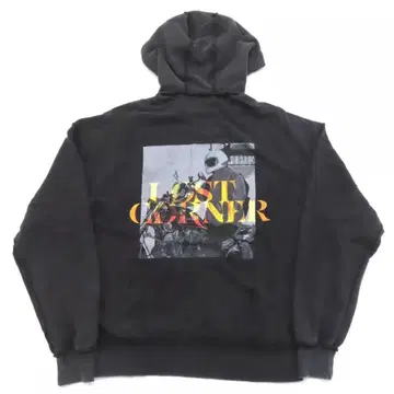 LOST CORNER 후드티 다크 그레이
