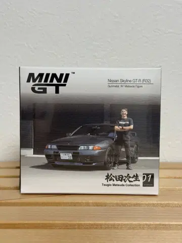 MINIGT 1/64 닛산 스카이라인 GT-RR32 x 마츠다 츠기오