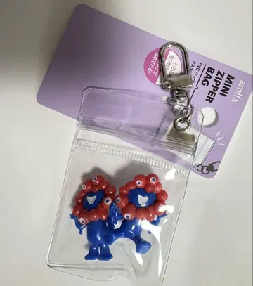 2개 미야쿠미야쿠 A와 C 버블볼 마스코트 오사카 미니 지퍼백 포함