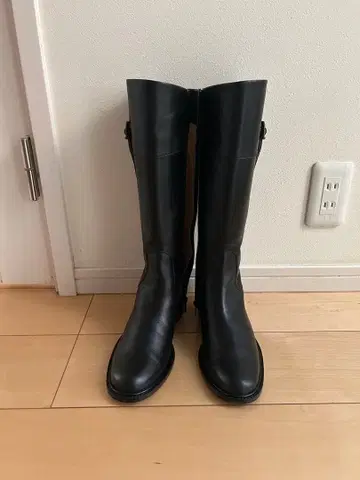 롱 부츠 블랙