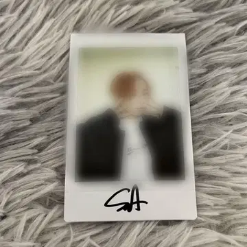 DXMON 다이몬 사인 폴라로이드 트레이딩 카드 세이타