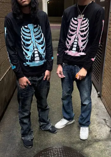 melt bone long tee original design