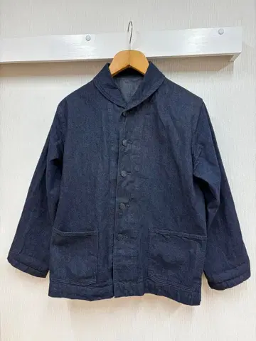 WAIPER.inc 와이퍼 U.S.NAVY 데님 숄카라 자켓