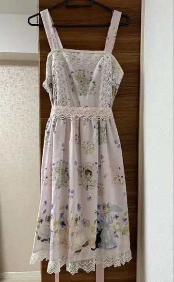 royal princess alice 제비꽃의 화원 오버롤 스커트