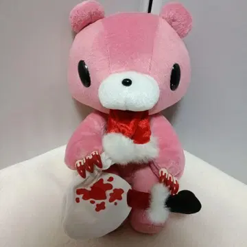 움직이는 그루미 봉제 인형 (고마워 산타) 핑크