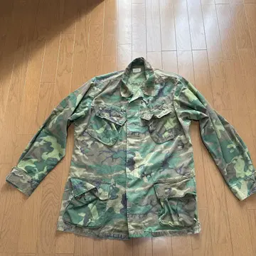 70년제 US-ARMY 정글 퍼티그 자켓 미디엄-레귤러