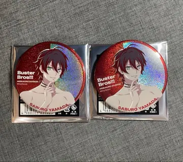 히프노시스 마이크 LIVEANIMA 홀로그램 캔뱃지 x 2 야마다 사부로