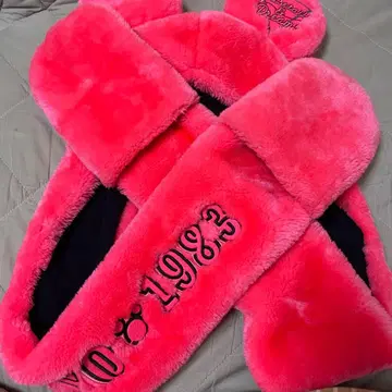 디즈니 후드 부착 머플러 TOKYO 1983