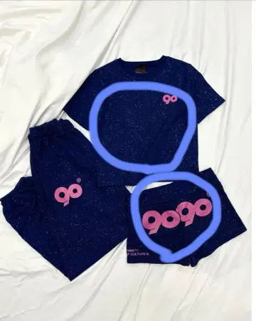 9090 네이비 셋업