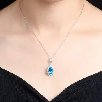 토파즈 펜던트 f