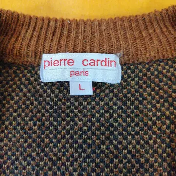 pierre cardin V넥 니트 L